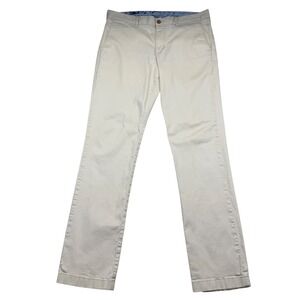 Tommy Bahama Men's Chino Pants Khaki Straight Fit 35x34 Casual Dress Pants